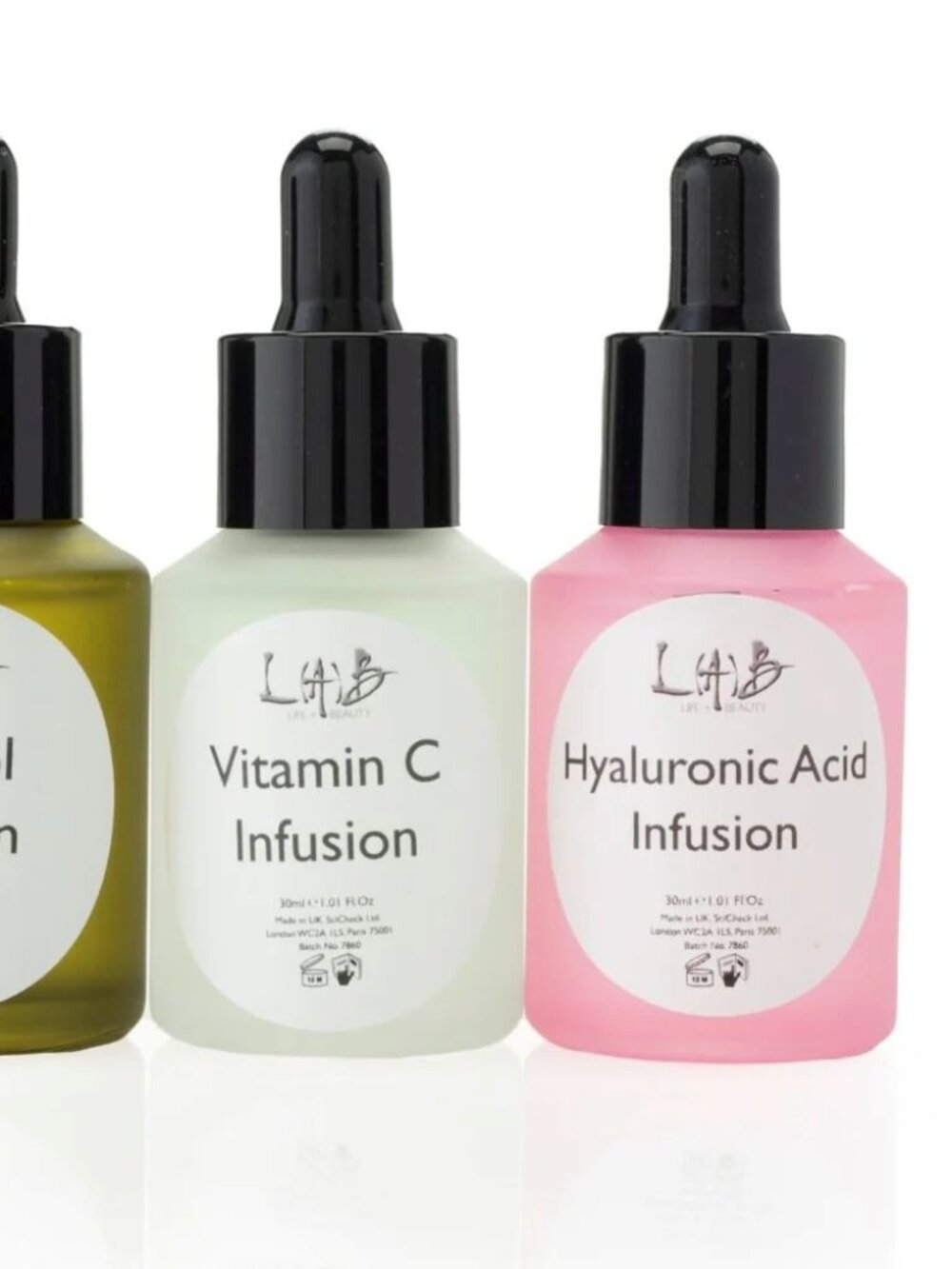 L(A)B Beauty Set of 3 Infusions
